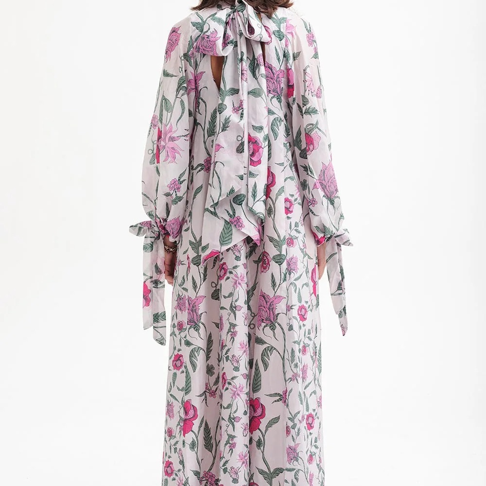 Isla and White Jules Maxi Dress - Picture 2 of 6